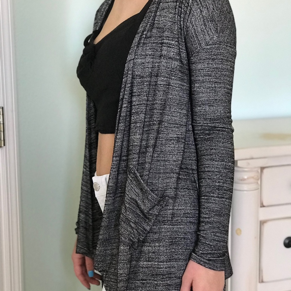 Small Mudd Black/Grey cardigan